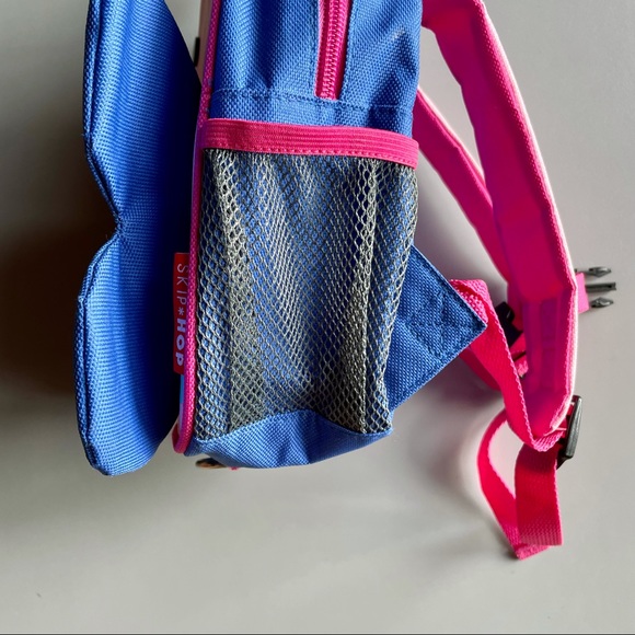 Skip Hop Pink & Purple Butterfly Toddler Backpack - Picture 8 of 9